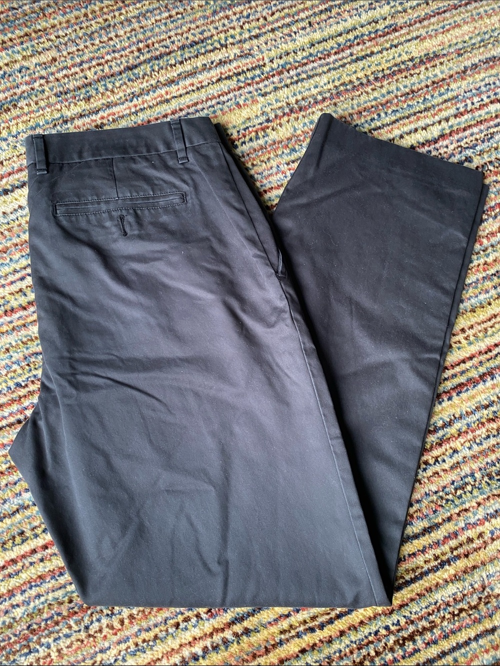 Bonobos Charcoal Gray Straight Leg Dress Pants